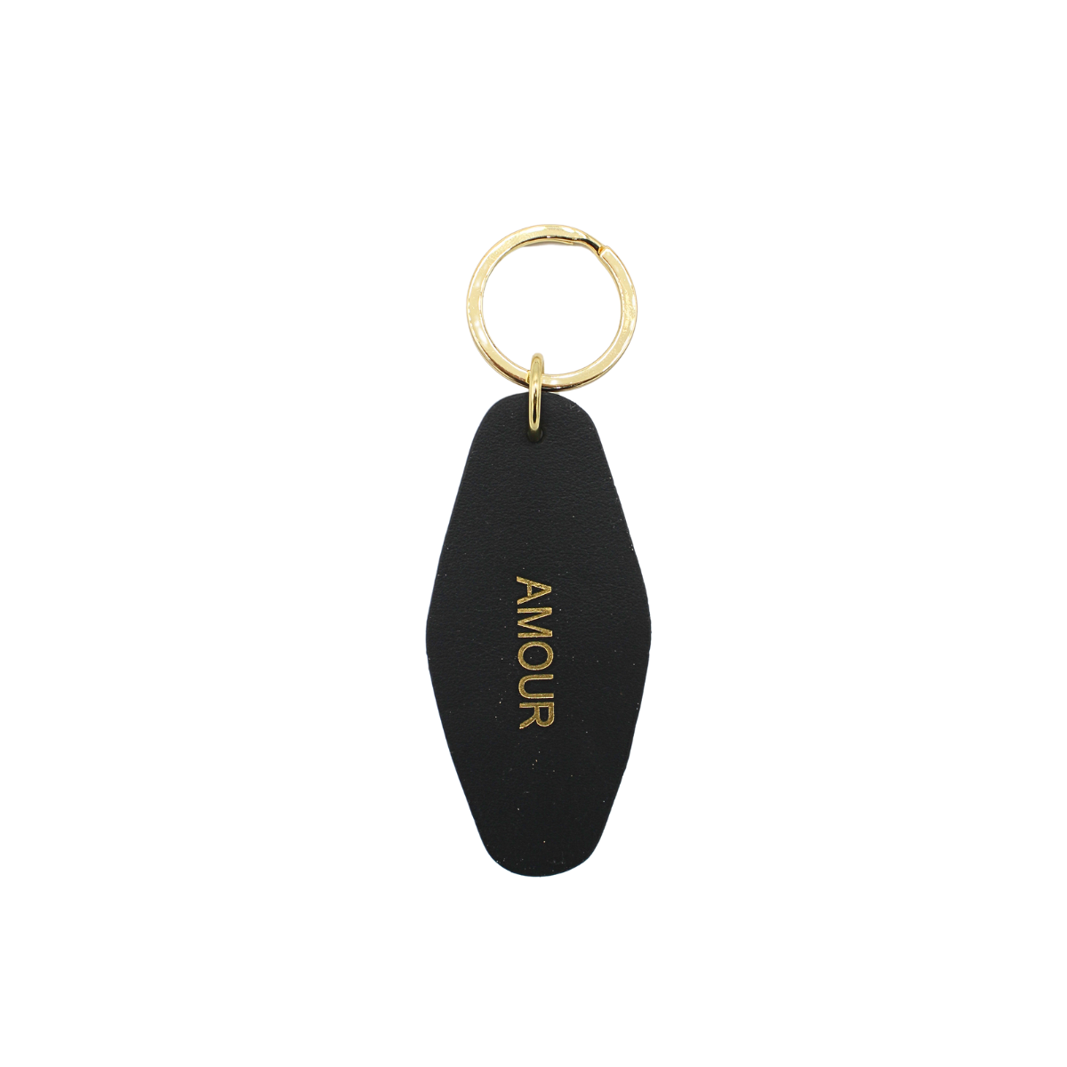 Porte-clés en cuir "Amour"