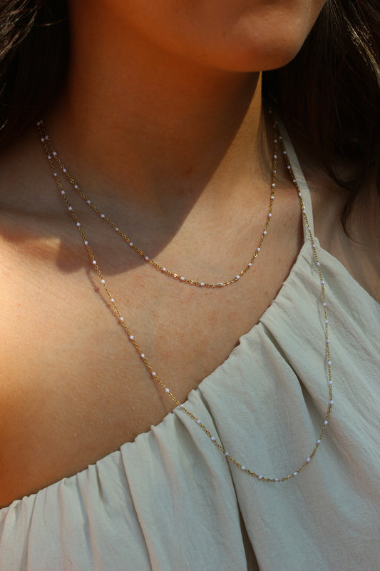 Collier Nola mutli-rangs