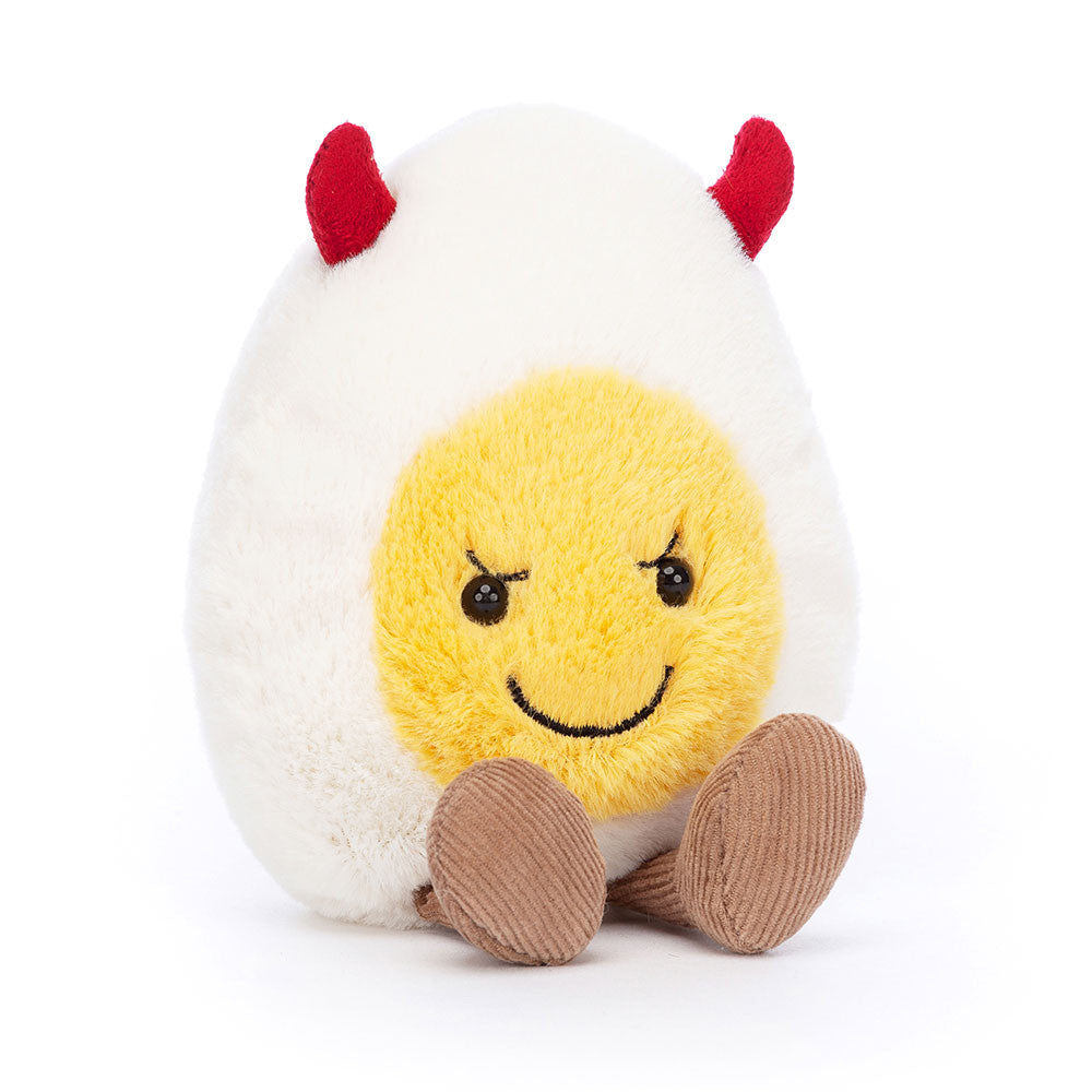 Peluche Amuseable oeuf dur diable