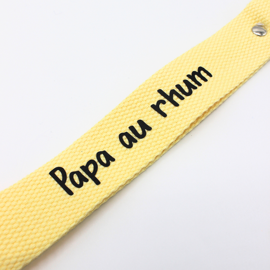 Porte-clés Papa au rhum