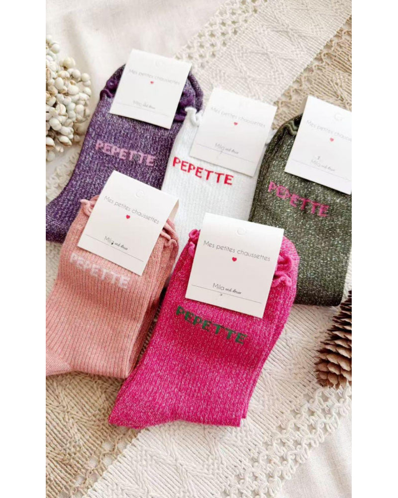 Chaussettes "pepette"