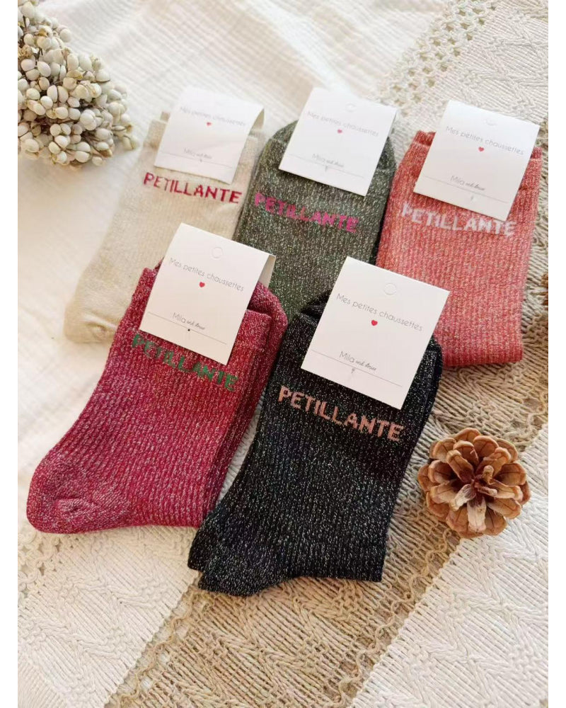 Chaussettes "Pétillante"