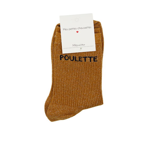Chaussettes "Poulette"