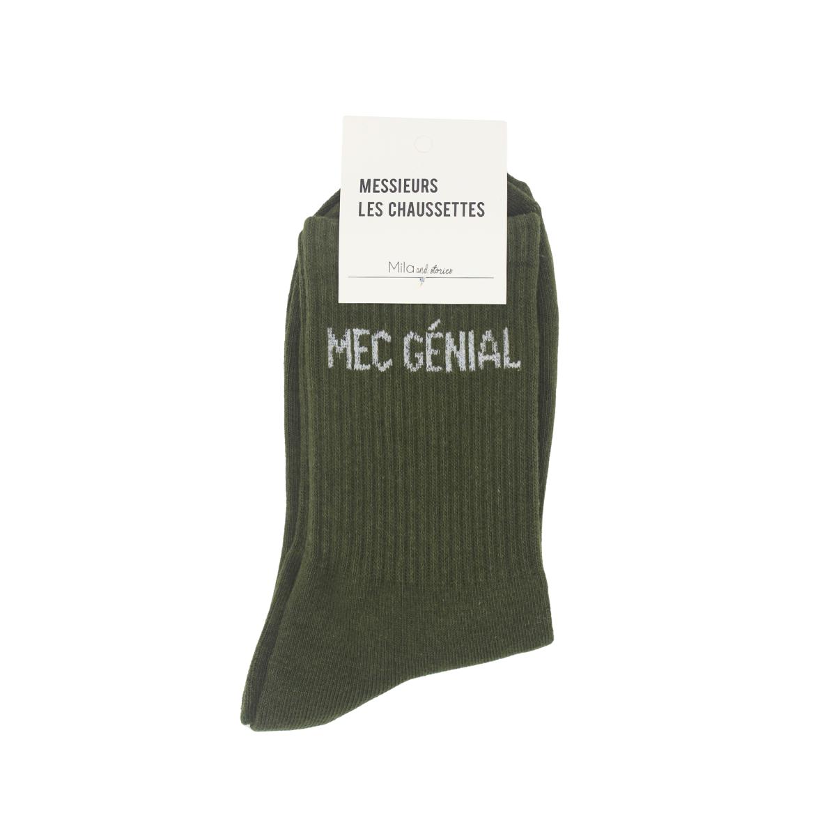 Chaussettes homme "Mec Génial"