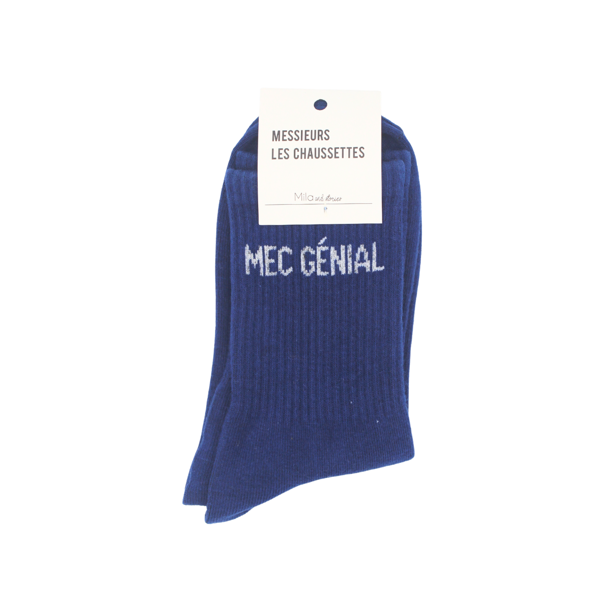 Chaussettes homme "Mec Génial"