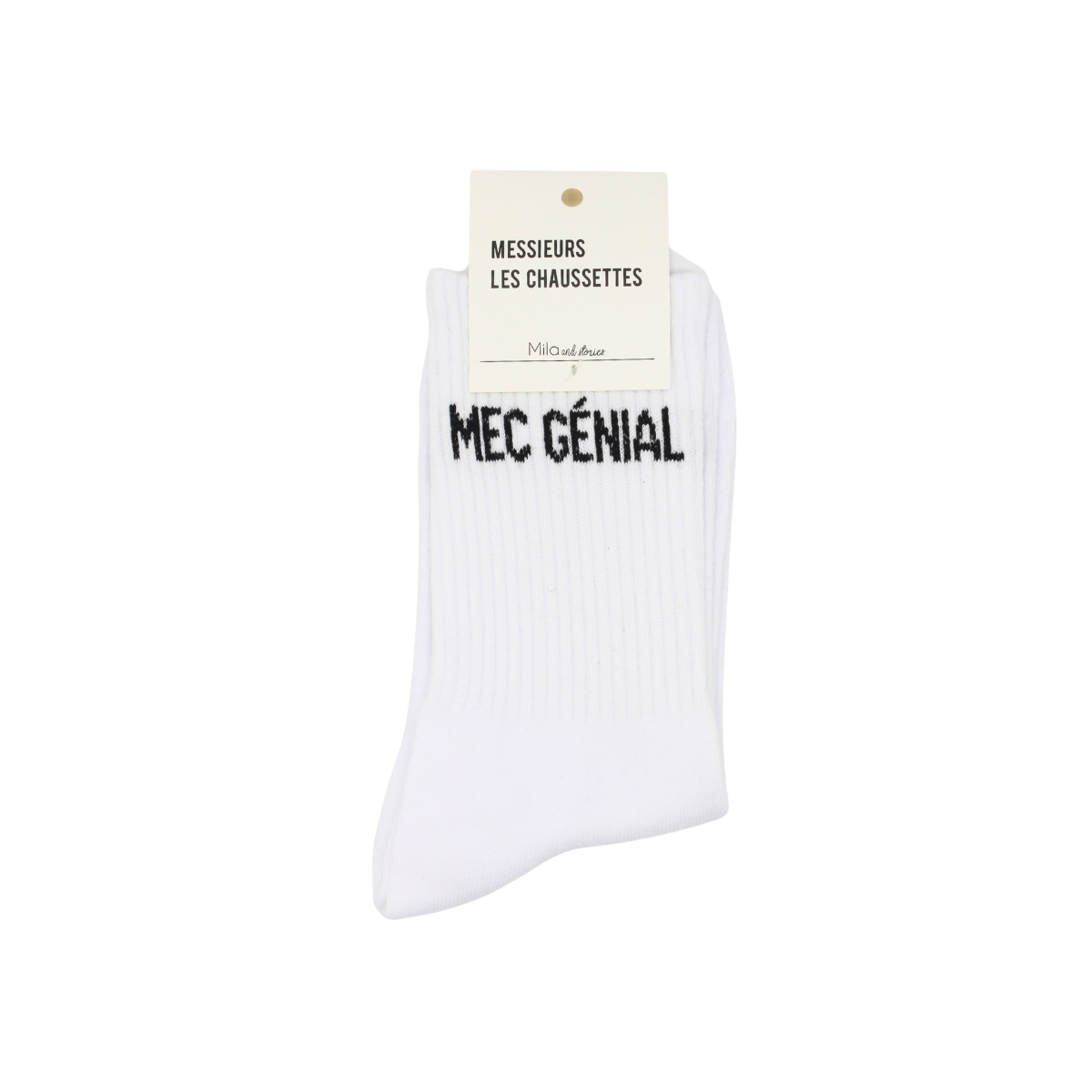 Chaussettes homme "Mec Génial"
