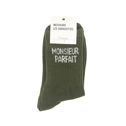 Chaussettes homme "Monsieur Parfait"