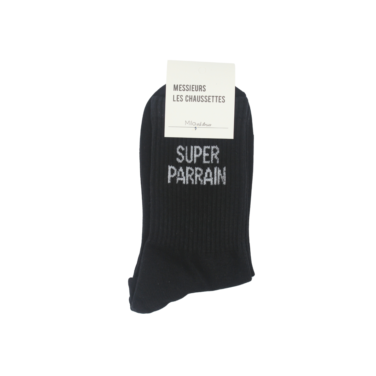 Chaussettes homme "Super Parrain"