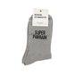 Chaussettes homme "Super Parrain"