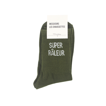 Chaussettes homme "Super Râleur"