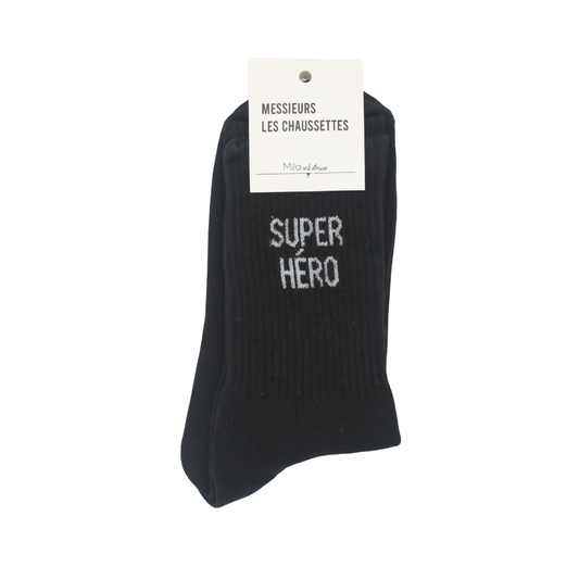 Chaussettes homme "Super Héro"