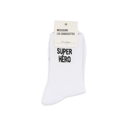 Chaussettes homme "Super Héro"