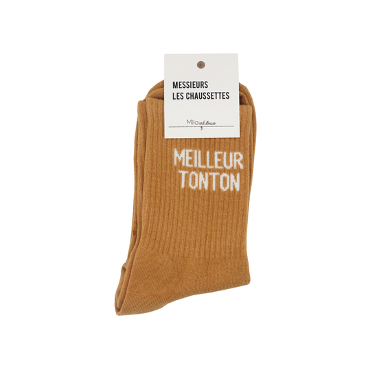 Chaussettes homme "Meilleur Tonton"