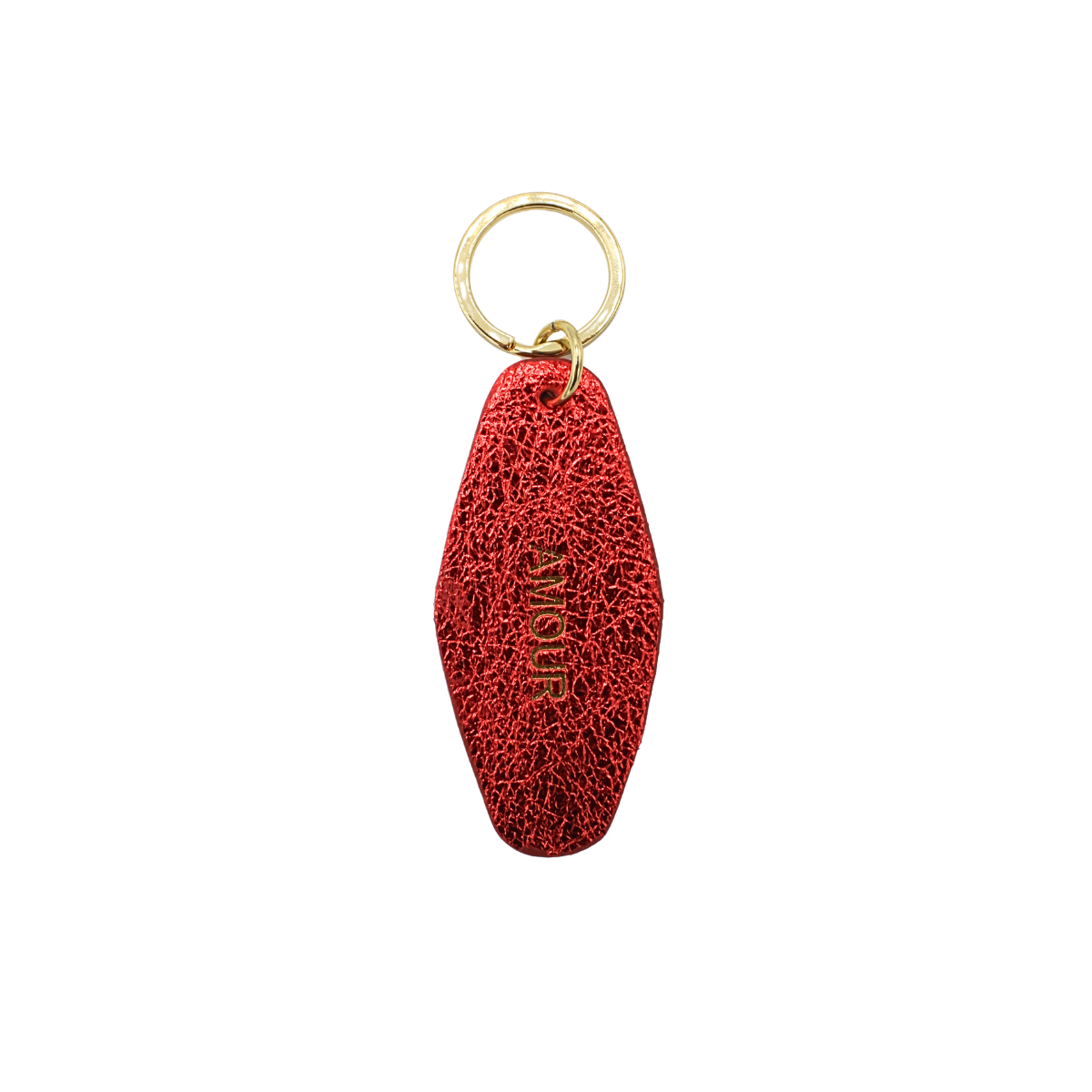 Porte-clés en cuir "Amour"