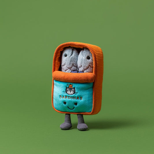 Peluche boîte de sardines
