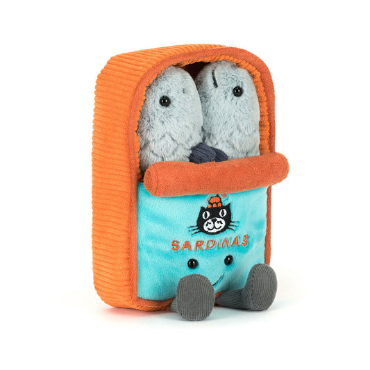 Peluche boîte de sardines