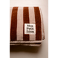 Serviette de bain à rayures