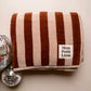 Serviette de bain à rayures