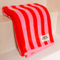 Serviette de bain à rayures