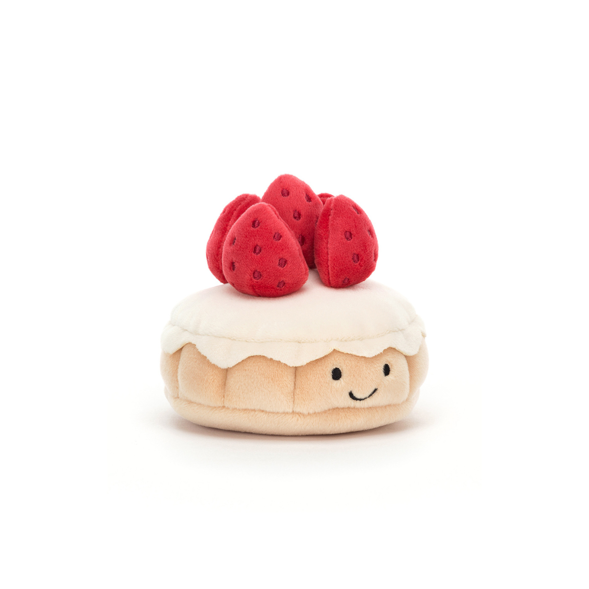 Peluche Tarte aux fraises