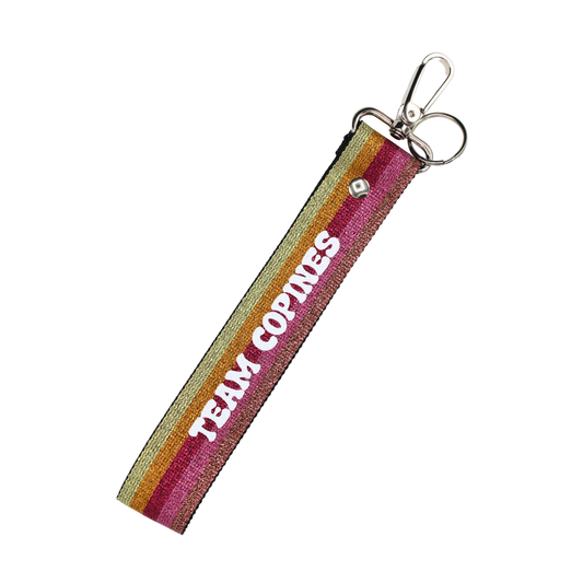 Porte-clés Team copines multicolore