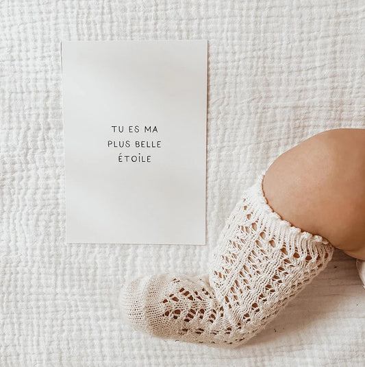 Carte "Tu es ma plus belle étoile" A6