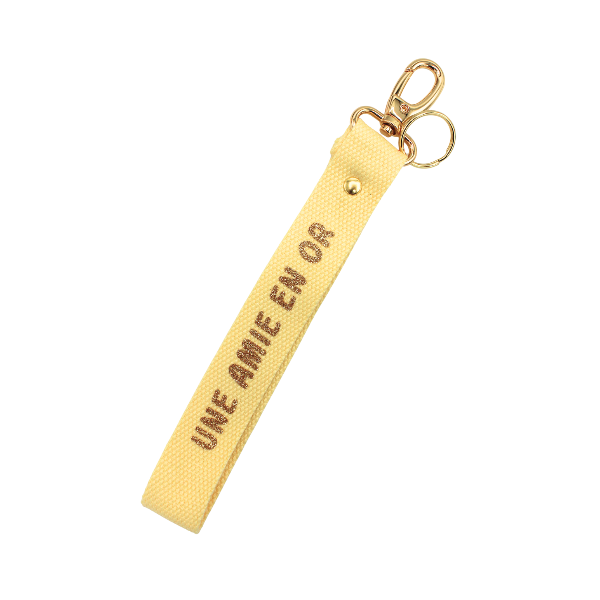 Porte-clés Une amie en or
