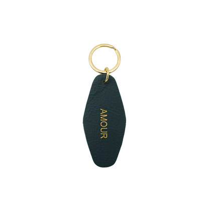 Porte-clés en cuir "Amour"