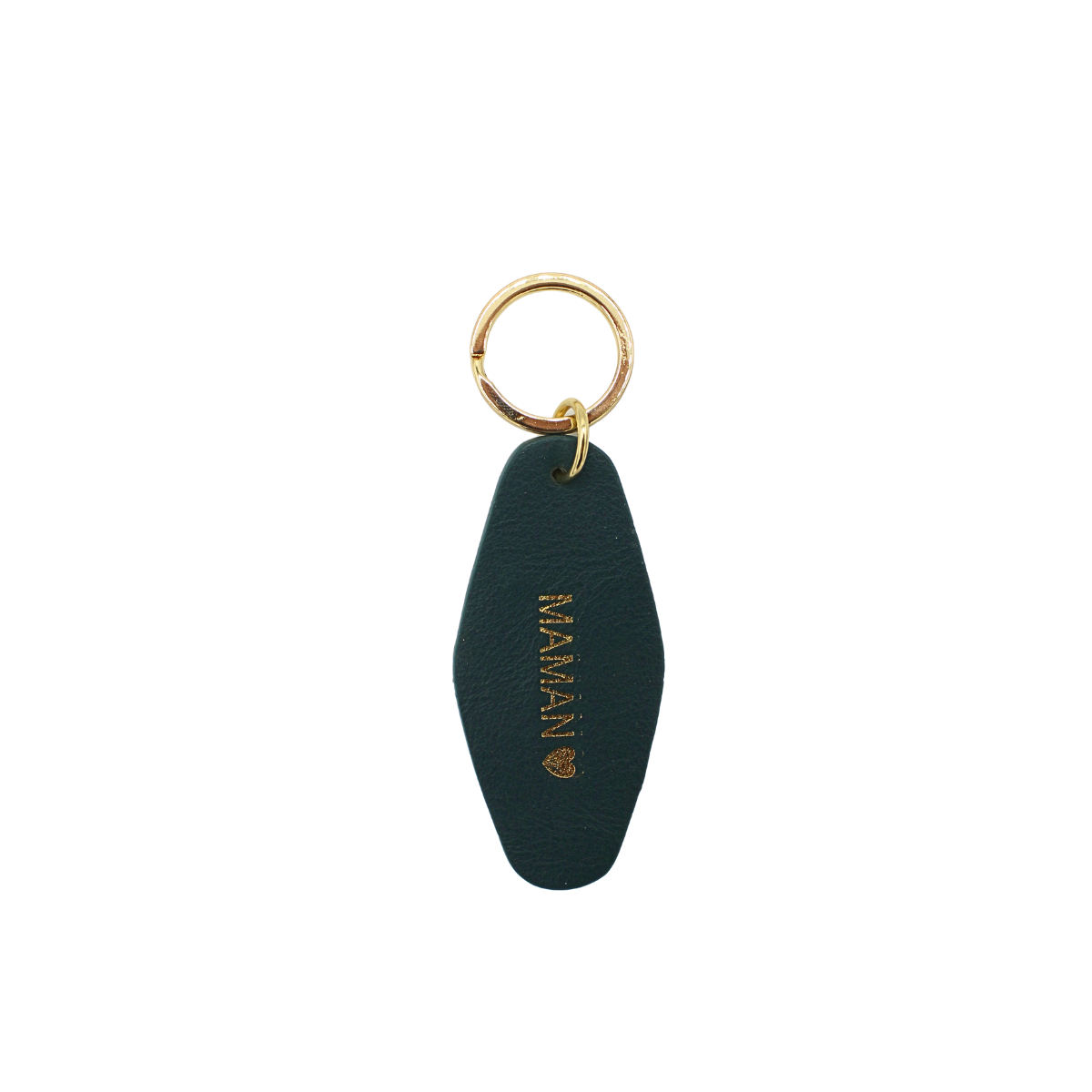Porte-clés en cuir "Maman"