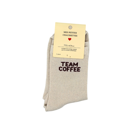 Chaussettes "Team coffee"