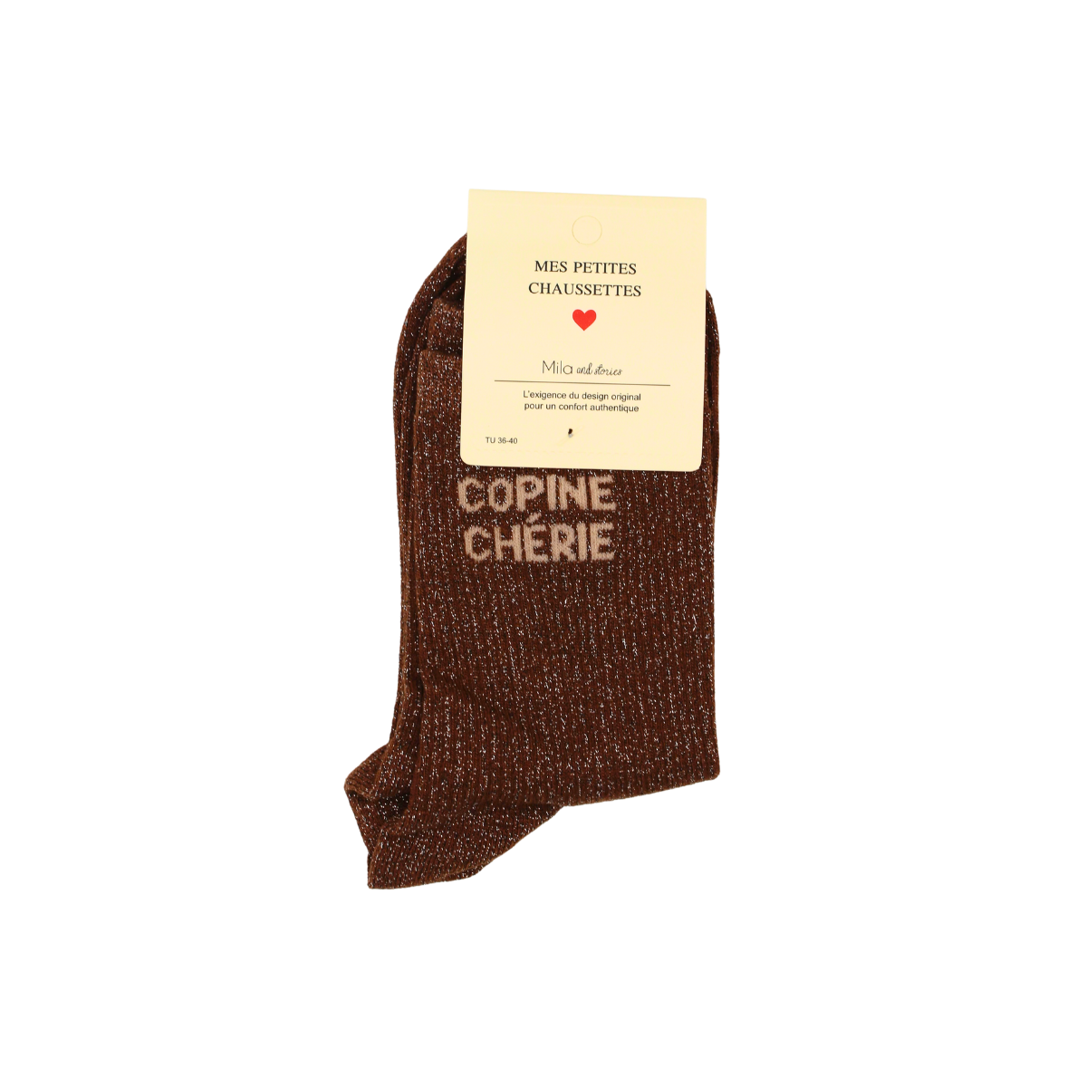 Chaussettes "Copine chérie"
