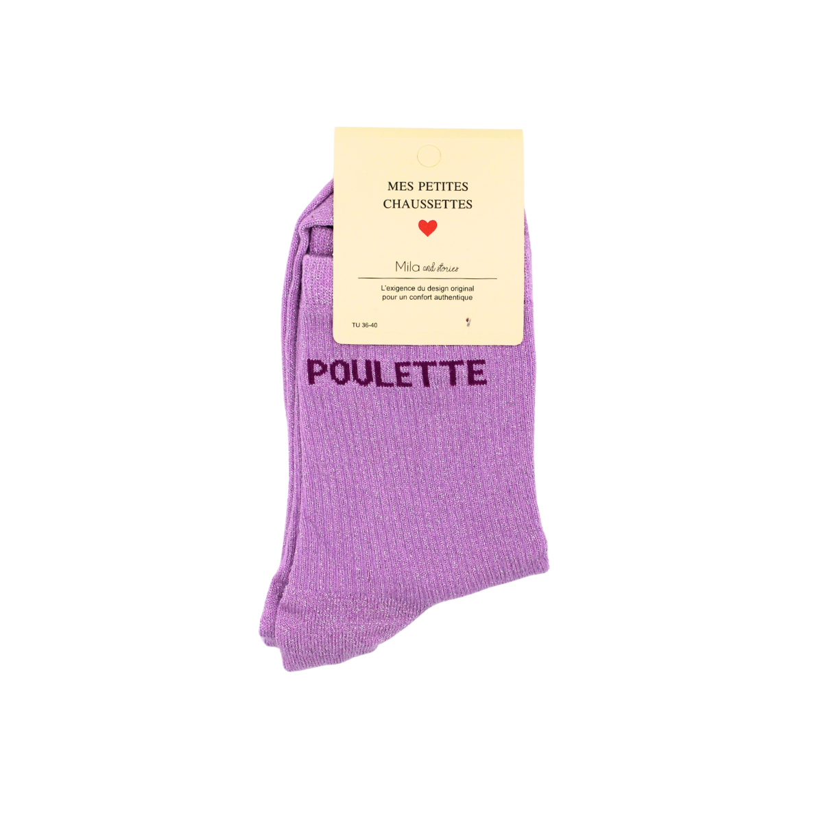 Chaussettes "Poulette"