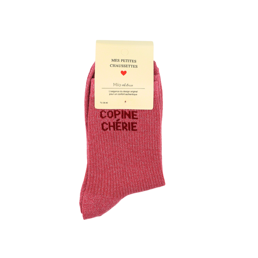 Chaussettes "Copine chérie"