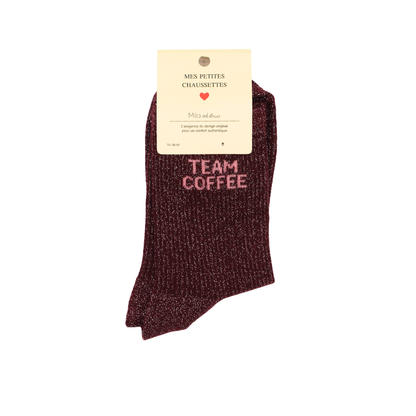 Chaussettes "Team coffee"