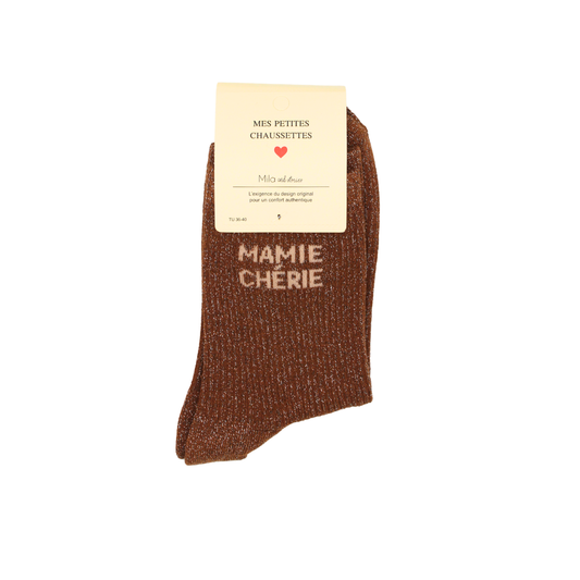 Chaussettes "Mamie chérie"