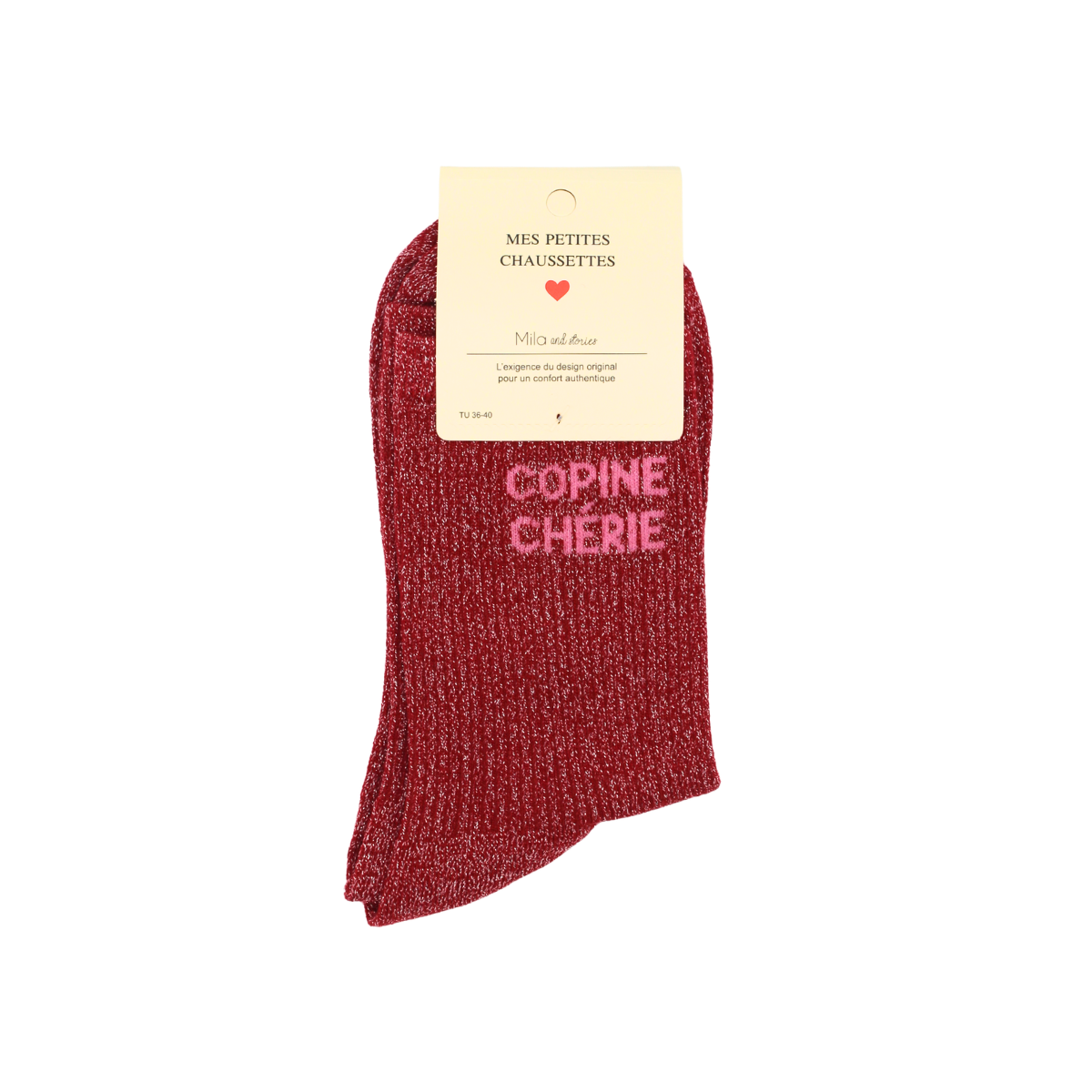 Chaussettes "Copine chérie"