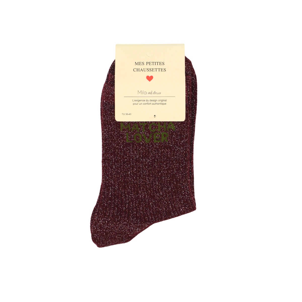 Chaussettes "Matcha lover"