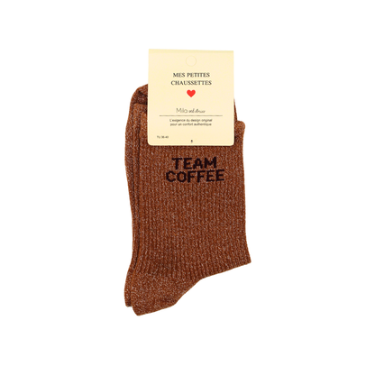 Chaussettes "Team coffee"