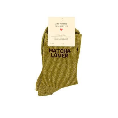 Chaussettes "Matcha lover"