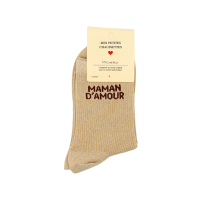 Chaussettes "Maman d'amour"