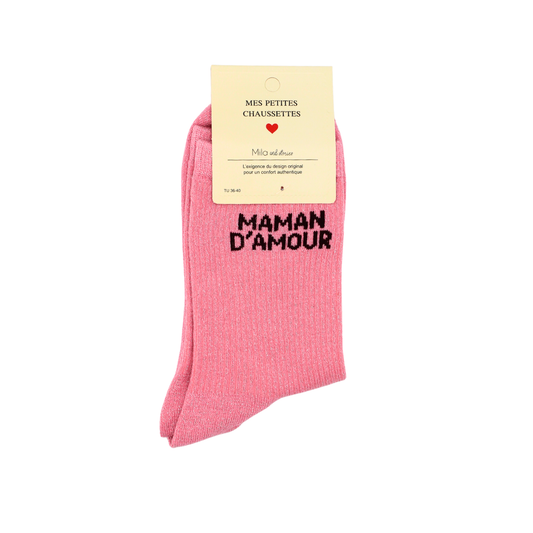 Chaussettes "Maman d'amour"