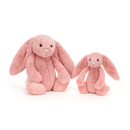 PELUCHE LAPIN ROSE PETAL - PETIT - La Petite Penderie