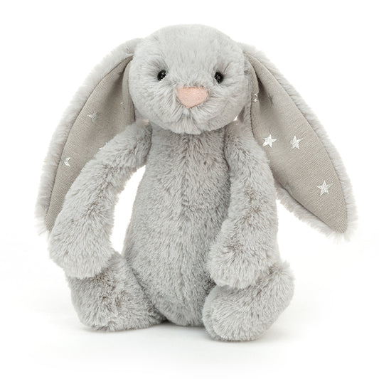 Peluche Lapin Stardust Gris