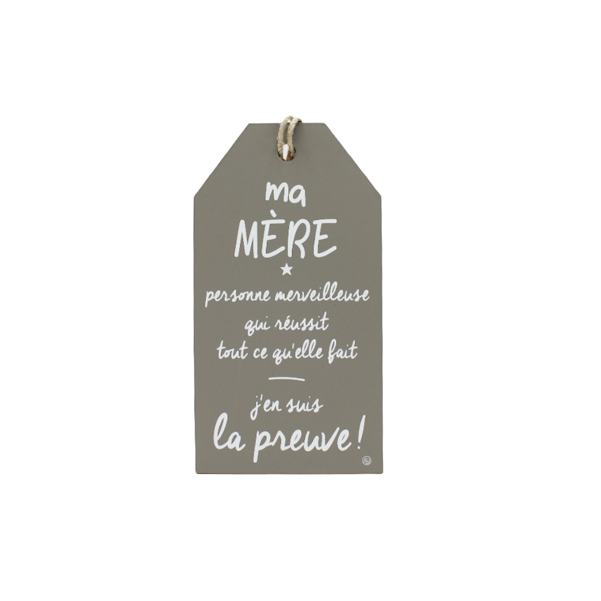 Plaque décorative « Ma mère »