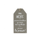 Plaque décorative « Ma mère »