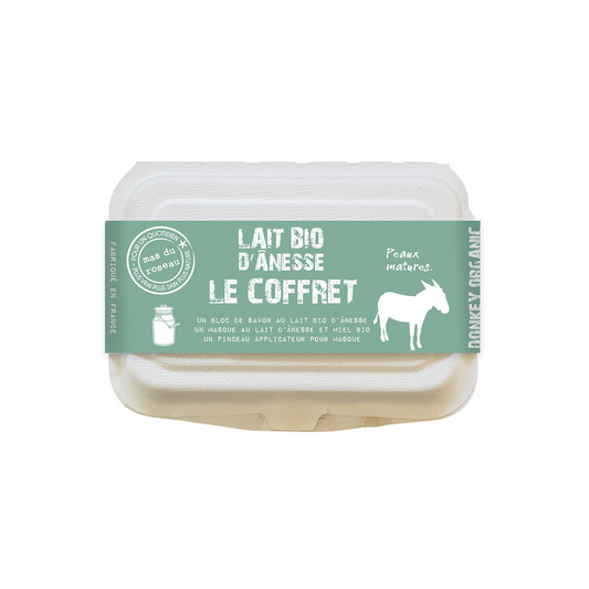 Coffret soins visage au Lait d'Ânesse