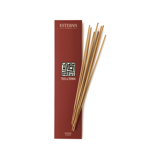 Encens indiens parfumé Teck & Tonka