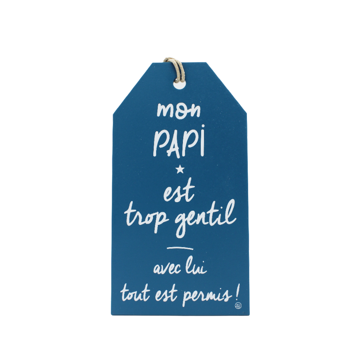 Plaque murale décorative – Mon papi – Sophie Janière – Terres & Beauté