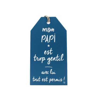 Plaque décorative « Mon papi »