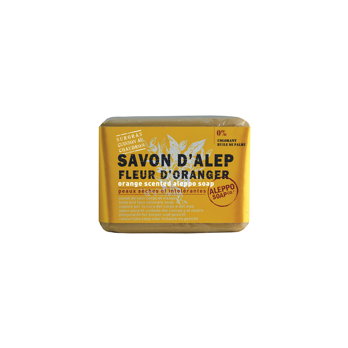 Savon d'Alep Fleur d'Oranger